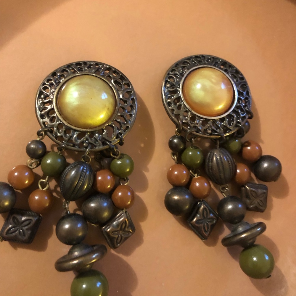 Vintage Boho Dangle Earrings